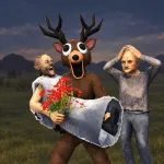 Play Granny And Deer Cannibal: Scary Romance