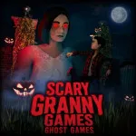Play Scary Granny Games Ghost Games now!